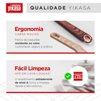 Jogo de Panelas Premium com Revestimento em Mármore Antiaderente 13 Peças Vanilla Yikasa