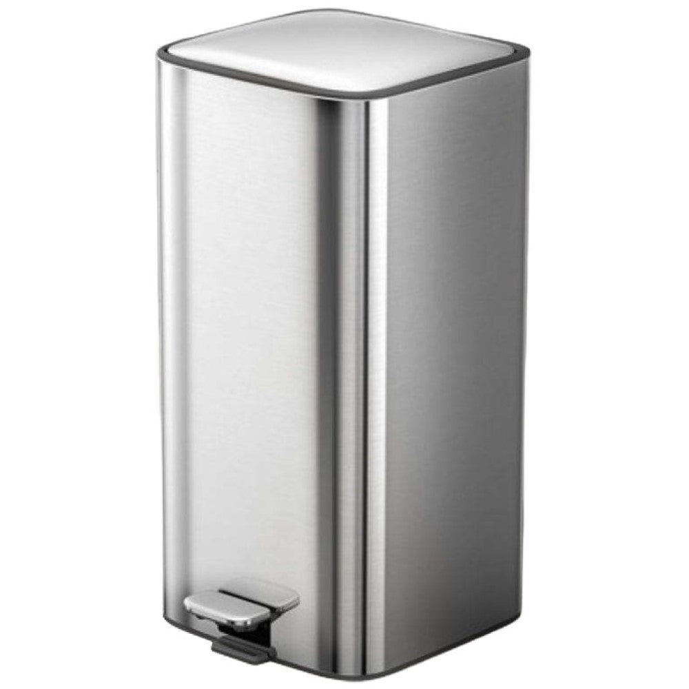 Lixeira com Pedal 30 Litros Inox Home Yikasa
