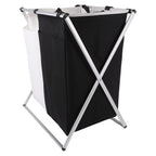 Cesto Organizador de Lavanderia Clean Duplo Yikasa