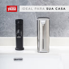 Dispenser De Sabão Automático c/ Sensor e USB-C Inox Yikasa