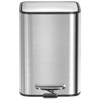 Lixeira com Pedal 3 Litros Inox Home Yikasa