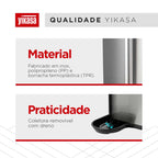 Organizador de Pia Com Dispenser de Sabão Inox Home Yikasa