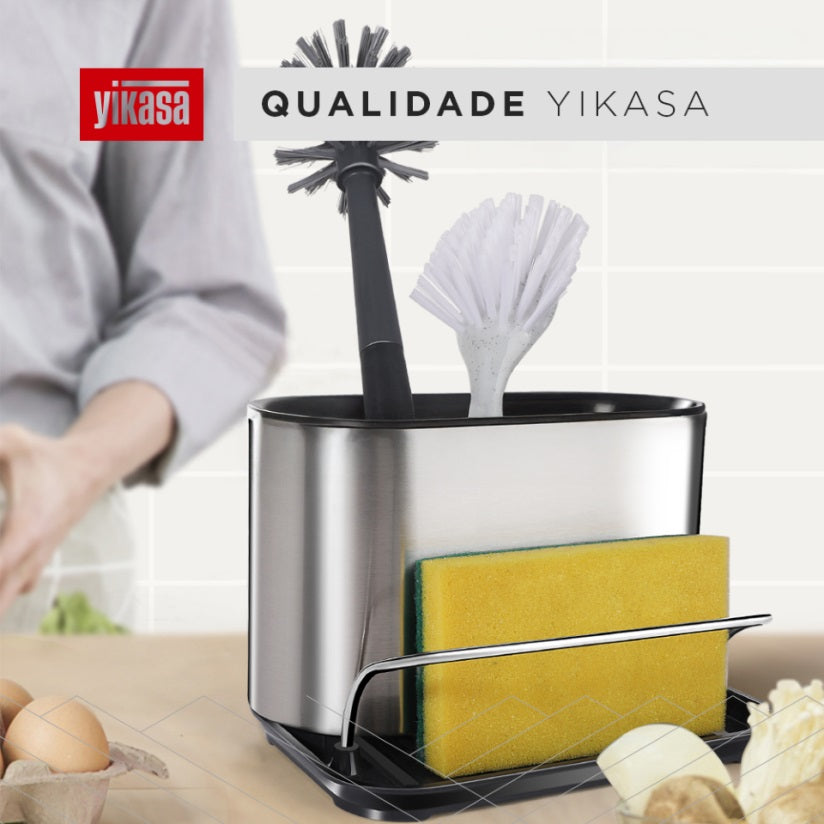 Organizador para Pia de Cozinha Inox Home Yikasa