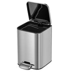 Lixeira com Pedal 3 Litros Inox Home Yikasa