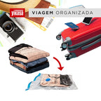 Kit 10 Sacos a Vácuo Pequeno Médio E Grande + Bomba De Ar Yikasa