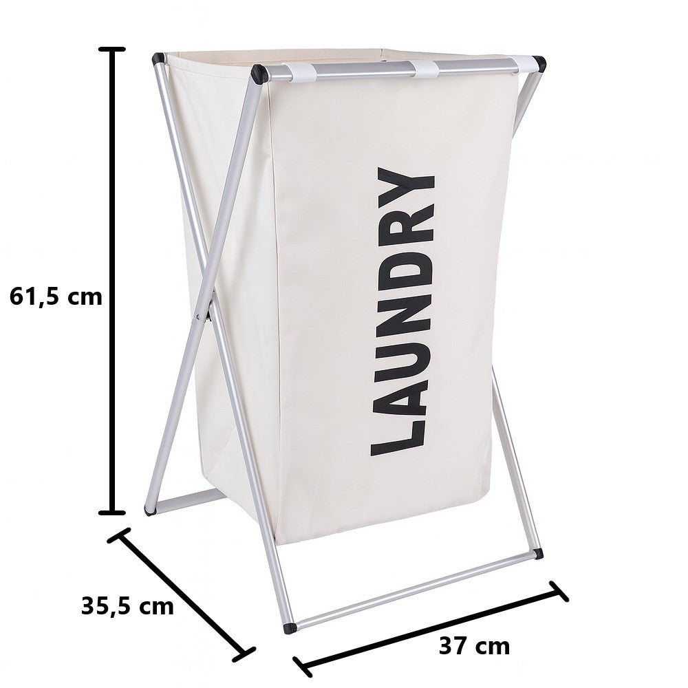 Cesto Organizador de Lavanderia Clean Simples Yikasa