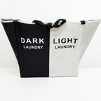 Cesto Organizador de Lavanderia Clean Duplo Yikasa