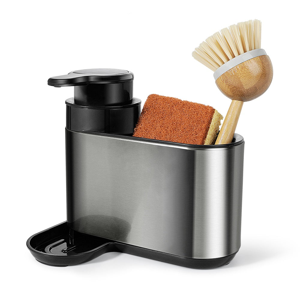 Organizador de Pia Com Dispenser de Sabão Inox Home Yikasa